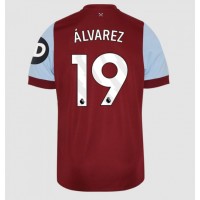 Stroje piłkarskie West Ham United Edson Alvarez #19 Koszulka Podstawowej 2023-24 Krótki Rękaw